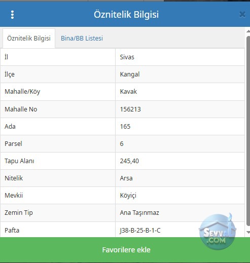 SİVAS KANGAL YEŞİLYURT TA 245 M² ARSAMIZ SATILIKTIR - SİVAS KANGAL fotoğraf 2