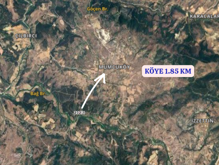 BALIKESİR SINDIRGI MUMCU KÖYÜNDE 2.117 M² TARLA  SATILIKTIR - BALIKESİR SINDIRGI fotoğraf 3