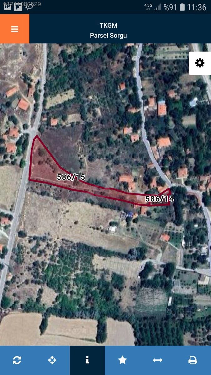 KARABACAK'TA 5251 M2 UYGUN FİYATLI BAHÇE - KIRŞEHİR MERKEZ fotoğraf 4