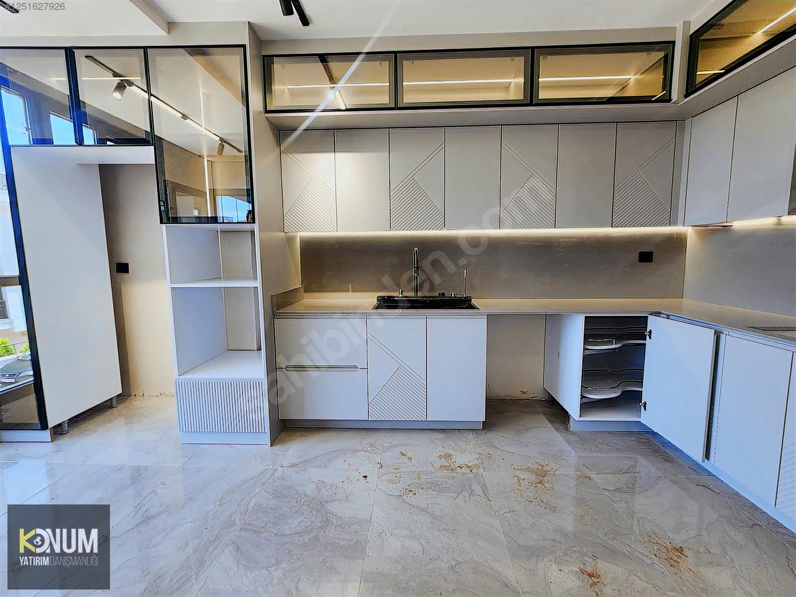 VİLLA KONSEPTLİ 250 M2 4+1 DUBLEKS DAİRE PARK CEPHELİ İYİ KONUM - DENİZLİ MERKEZEFENDİ fotoğraf 3