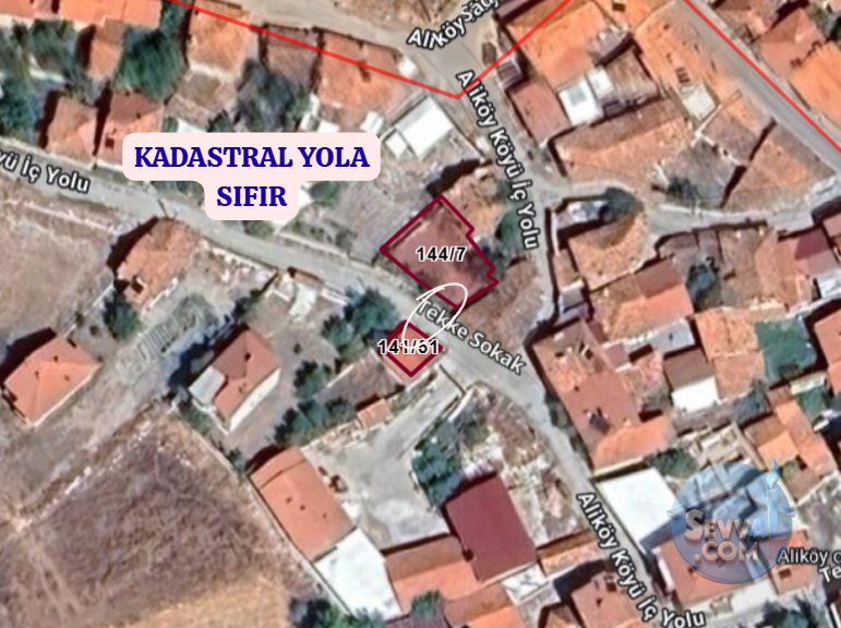KÜTAHYA TAVŞANLI ALİKÖY-KEMALSULTAN  KÖYÜNDE 180 M²  BAHÇE  SATILIKTIR - KÜTAHYA TAVŞANLI fotoğraf 3