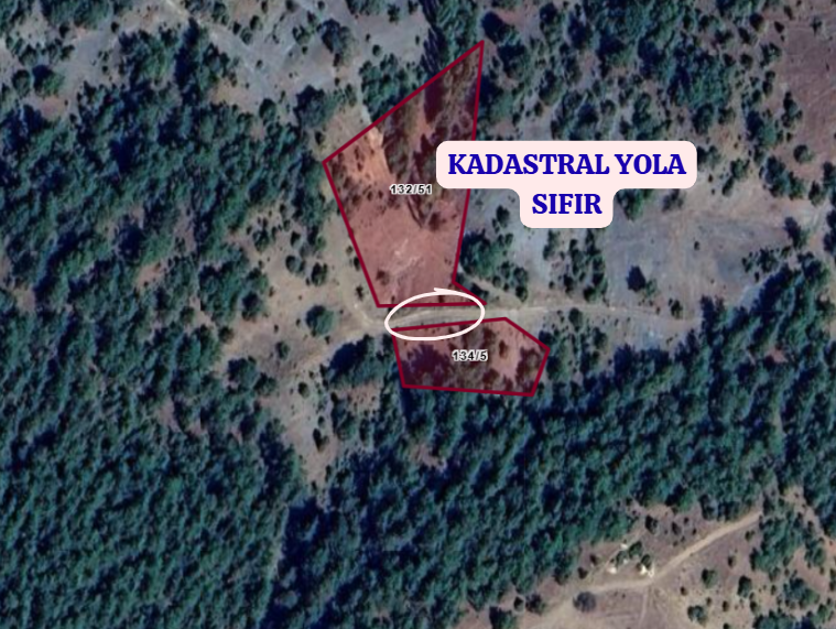 KÜTAHYA TAVŞANLI AYDINLAR  KÖYÜNDE 1.247 M²  TARLA  SATILIKTIR - KÜTAHYA TAVŞANLI fotoğraf 3