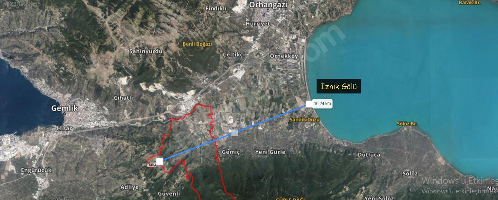 Bursa Orhangazi Karsak'ta Satılık 22.230 metrekare Tarla - BURSA GEMLİK fotoğraf 16