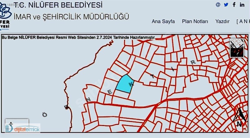Nilüfer Akçalarda 15 Dönüm Satılık Kıymetli Arazi. - BURSA NİLÜFER fotoğraf 4