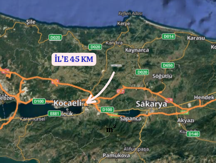KOCAELİ KANDIRA SARICAALİ   KÖYÜNDE 494 M²  BAHÇE  SATILIKTIR - KOCAELİ KANDIRA fotoğraf 6