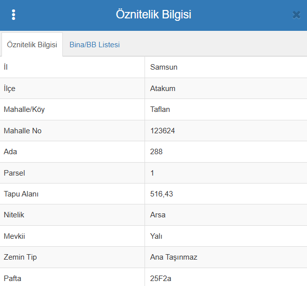   SAMSUN ATAKUM TAFLAN YALI MH. 516 M²  ARSA SATILIKTIR - SAMSUN ATAKUM fotoğraf 3