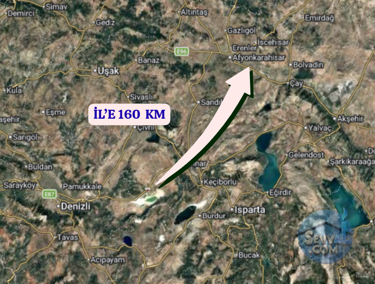 AFYONKARAHİSAR DAZKIRI AŞAĞIYENİCE  KÖYÜNDE 1.287 M²  TARLA  SATILIKTIR - AFYONKARAHİSAR DAZKIRI fotoğraf 6