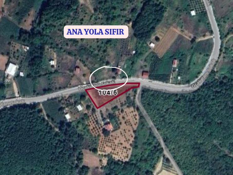 BURSA KESTEL LÜTFİYE KÖYÜNDE  TARLANIN 703 M² Sİ SATILIKTIR. - BURSA KESTEL fotoğraf 3