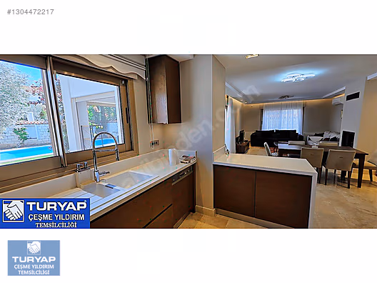 TURYAP ÇEŞME ALAÇATI YILLIK KİRALIK MÜSTAKİL HAVUZLU 7+1 VİLLA - İZMİR ÇEŞME fotoğraf 18