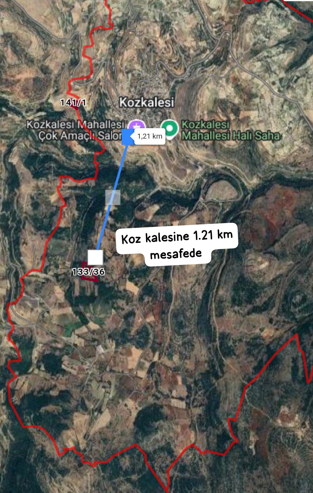 SATILIK KOZKALESI FIRSAT ARAZİ 14.400 M²  Hatay / Altınözü / Kozkalesi Mh. - HATAY ALTINÖZÜ fotoğraf 2
