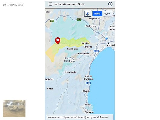 konyaaltı Doyranda 629m tapulu arsa - ANTALYA KONYAALTI fotoğraf 12