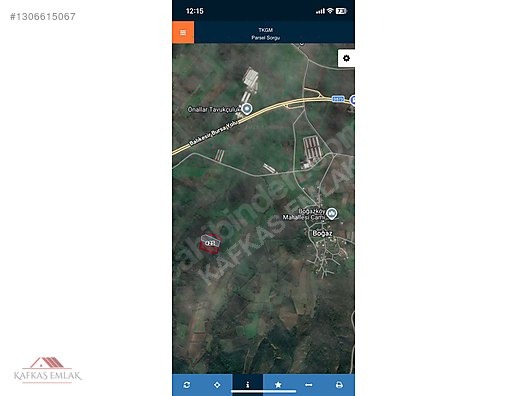 KAFKAS'TAN MUSTAFAKEMALPAŞA BOĞAZKÖY'DE 20.200 M2 TARLA - BURSA MUSTAFAKEMALPAŞA fotoğraf 3