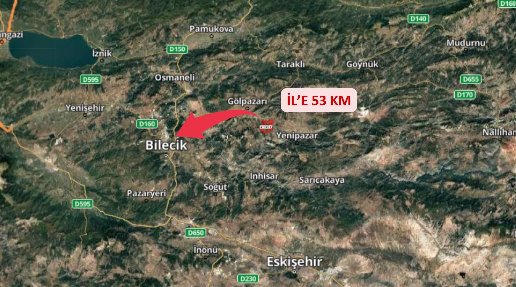 BİLECİK YENİPAZAR CAFERLER KÖYÜNDE 1.576 M² TARLA SATILIKTIR - BİLECİK YENİPAZAR fotoğraf 9