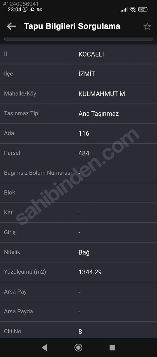 Sahibinden Satılık Arsa - KOCAELİ İZMİT fotoğraf 4
