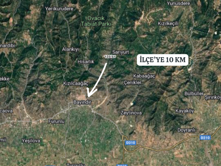 İZMİR BAYINDIR SARIYURT  KÖYÜNDE 172 M² ZEYTİNLİK  SATILIKTIR - İZMİR BAYINDIR fotoğraf 5