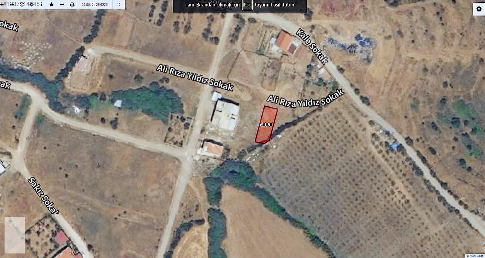 ÇANAKKALE BAYRAMİÇ TEPECİK MAH 258 m2 ARSA - ÇANAKKALE BAYRAMİÇ fotoğraf 4