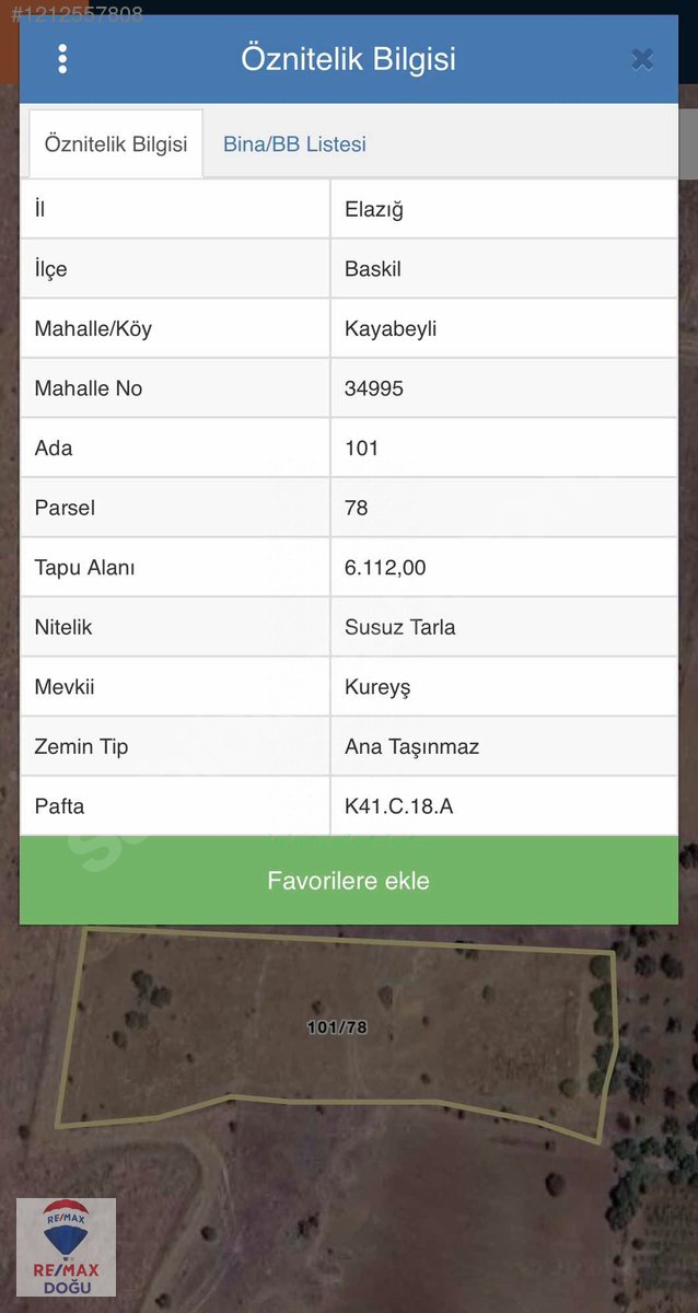 REMAX DOĞU DAN KAÇIRILMAYACAK KUPON FIRSAT YER - ELAZIĞ BASKİL fotoğraf 6