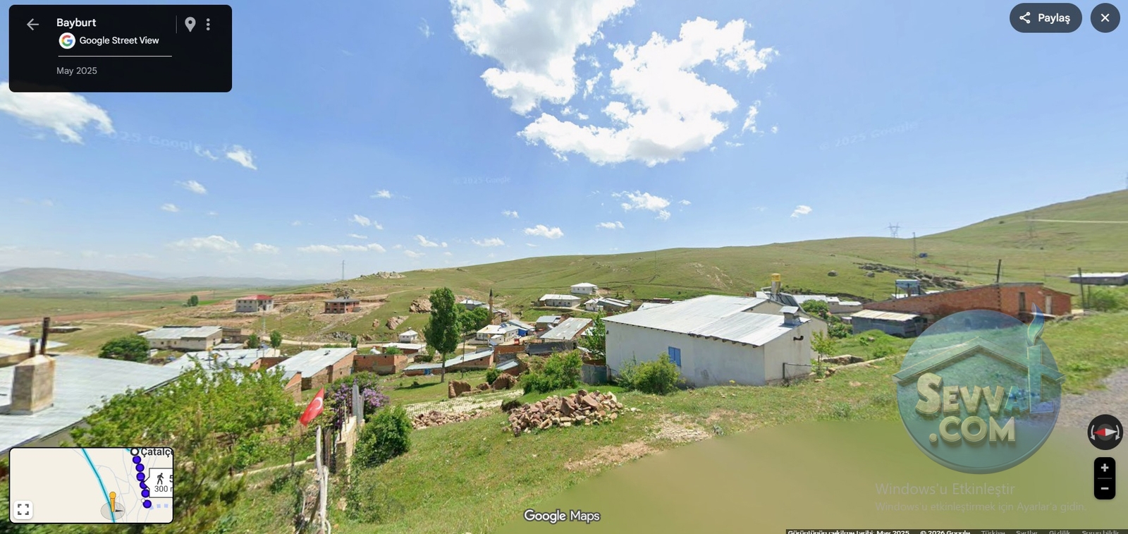 BAYBURT DEMİRÖZÜ ÇATALÇEŞME KÖYÜNDE 155 m² TARLAMIZ SATILIKTIR. - Bayburt Demirözü fotoğraf 2
