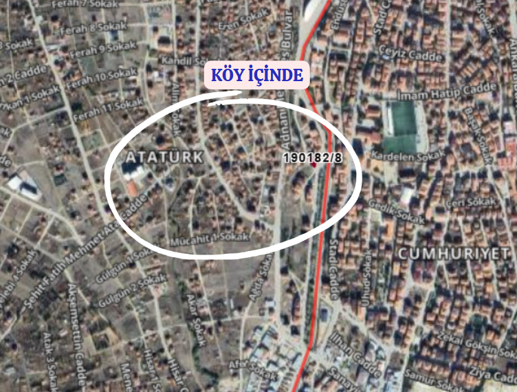 ANKARA ÇUBUK ATATÜRK KÖYÜNDE 232 M² ARSAMIZ SATILIKTIR - ANKARA ÇUBUK fotoğraf 5