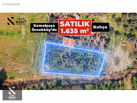 Kemalpaşa Örnekköy Satılık 1.635 m2 Bahçe - İZMİR KEMALPAŞA fotoğraf 14