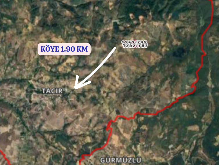 BURSA İZNİK TACİR KÖYÜNDE 13.056 M TARLA SATILIKTIR - BURSA İZNİK fotoğraf 8