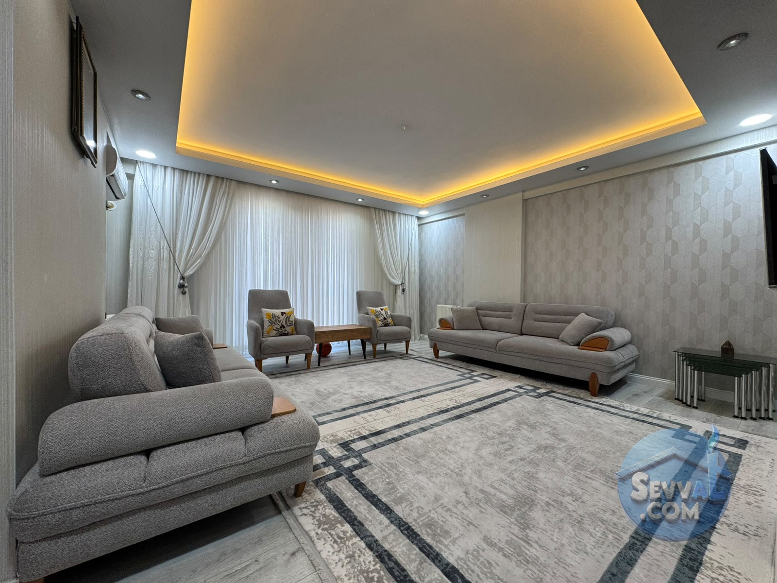  AHMET ERSEVEN BEYKA SİTESİ 3.KAT 4+1 ODALI 220 m2 DOĞALGAZLI ASANSÖRLÜ İÇİ FULL - ŞANLIURFA HALİLİYE fotoğraf 9