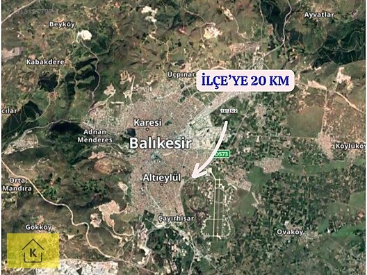BALIKESİR ALTIEYLÜL GÜMÜŞÇEŞME MAH.DE 5.734 M² TARLA SATILIKTIR - BALIKESİR ALTIEYLÜL fotoğraf 4