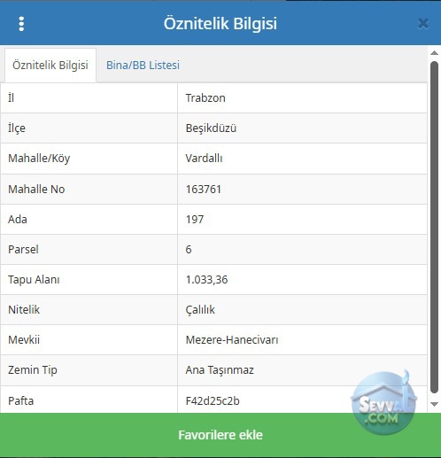 TRABZON BEŞİKDÜZÜ VARDALLI DA 1.033 M² ARSAMIZ SATILIKTIR - TRABZON BEŞİKDÜZÜ fotoğraf 2
