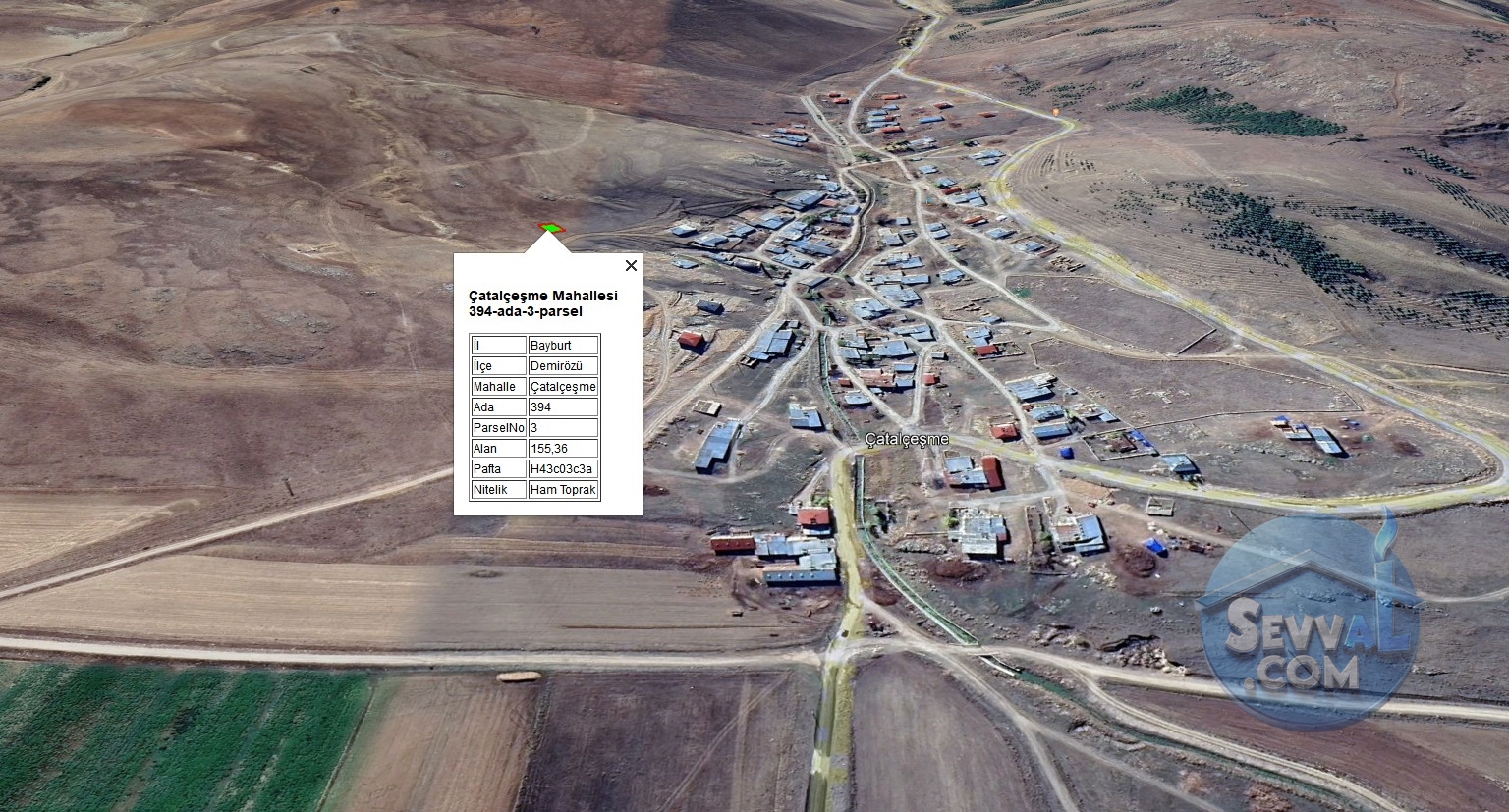 BAYBURT DEMİRÖZÜ ÇATALÇEŞME KÖYÜNDE 155 m² TARLAMIZ SATILIKTIR. - Bayburt Demirözü fotoğraf 18