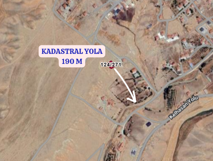 KONYA CİHANBEYLİ KELHASAN  KÖYÜNDE 457  M² ARSA  SATILIKTIR - KONYA CİHANBEYLİ fotoğraf 3