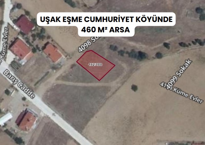 UŞAK EŞME CUMHURİYET KÖYÜNDE 460 M² ARSA SATILIKTIR - UŞAK EŞME fotoğraf 2