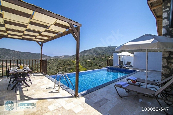 KAŞ, YEŞİLKÖY 'DE SATILIK VİLLA...(ACİL) - ANTALYA KAŞ fotoğraf 3
