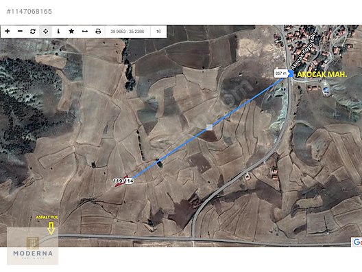 SORGUN AKOCAK ASFALT YOLA YAKIN 676 M2 RESMİ YOLA CEPHE FIRSAT! - YOZGAT SORGUN fotoğraf 11