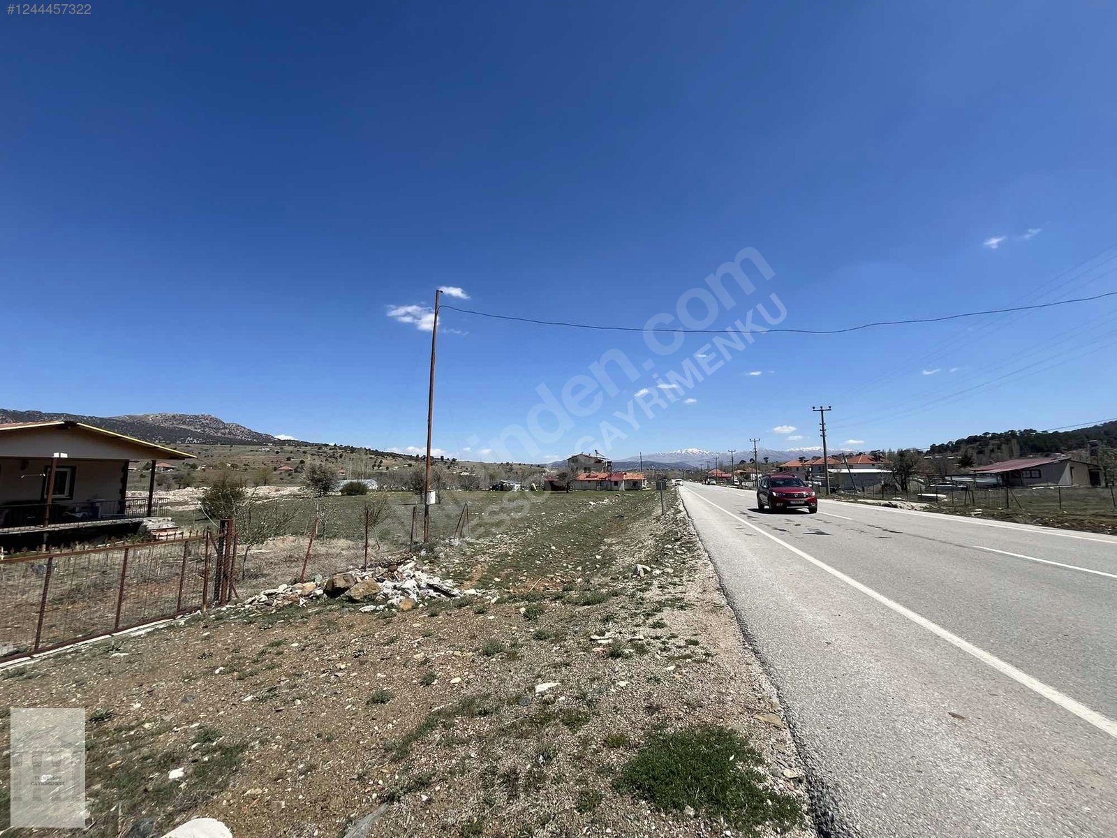 YAYLA KARACULHADA YOL KENARI SATILIK MÜSTAKİL TARLA - MUĞLA SEYDİKEMER fotoğraf 3
