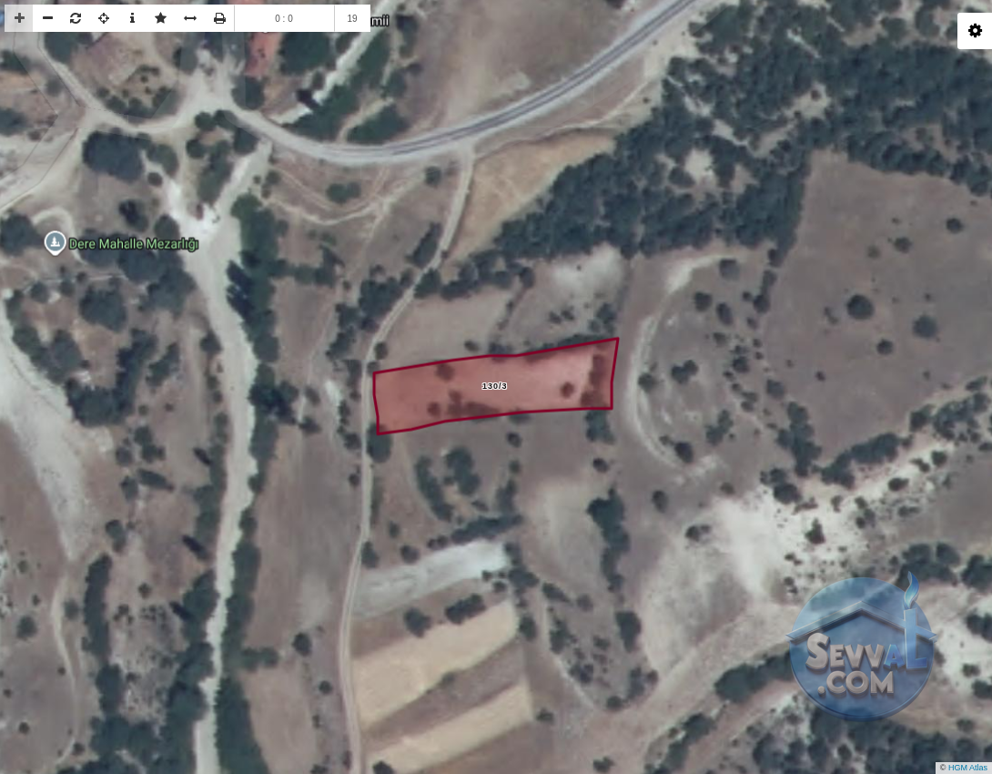 KÜTAHYA GEDİZ KURTÇAM'DA YATIRIMLIK 317M2 TARLA - KÜTAHYA GEDİZ fotoğraf 2