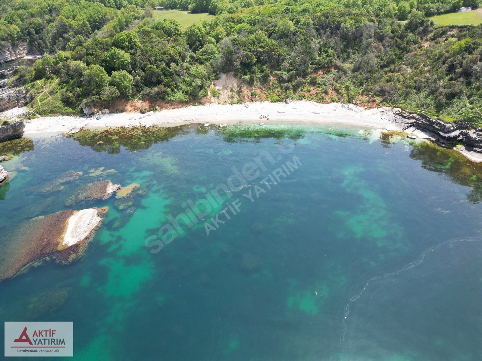 PINARLI'DA FULL DENİZ VE DOĞA MANZARALI ZİRVE KONUMDA 14502 M2 - KOCAELİ KANDIRA fotoğraf 4