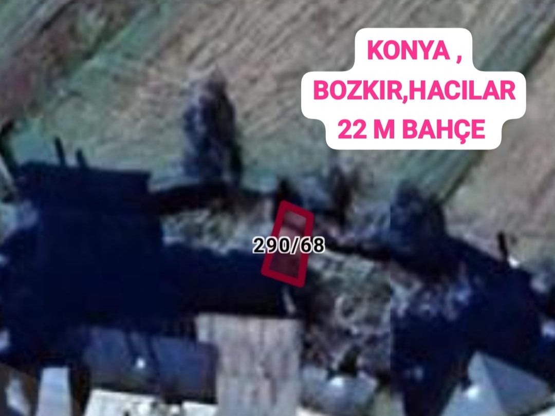 KONYA BOZKIR HACILAR KÖYÜNDE 22M² BAHÇEMİZ SATILIKTIR. - KONYA BOZKIR fotoğraf 2
