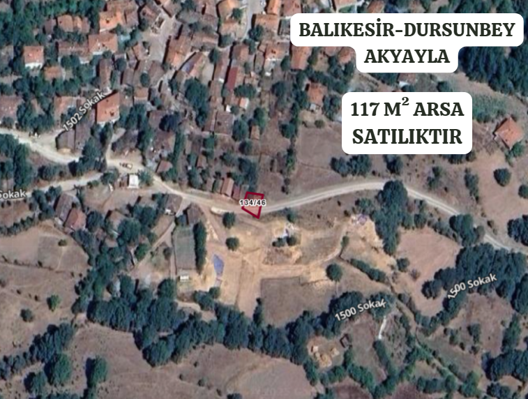 BALIKESİR DURSUNBEY AKYAYLA   KÖYÜNDE 117 M² ARSA  SATILIKTIR - BALIKESİR DURSUNBEY fotoğraf 2