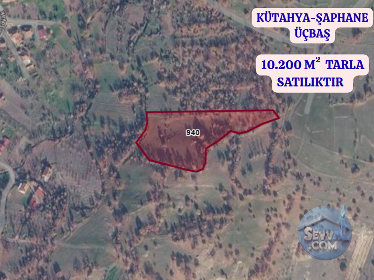 KÜTAHYA ŞAPHANE ÜÇBAŞ  KÖYÜNDE 10.200 M²  TARLA  SATILIKTIR - KÜTAHYA ŞAPHANE fotoğraf 2