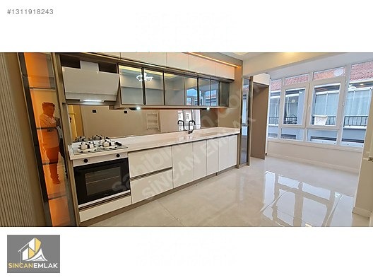 AKŞEMSETTİN MAHALLESİNDE FUL YAPILI LUX DAİRE PANORAMİK CEPHE !! - ANKARA SİNCAN fotoğraf 12