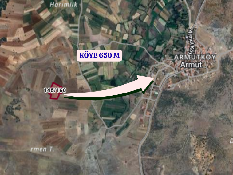 BURDUR YEŞİLOVA ARMUT  KÖYÜNDE  8.315  M²  TARLA SATILIKTIR - BURDUR YEŞİLOVA fotoğraf 4
