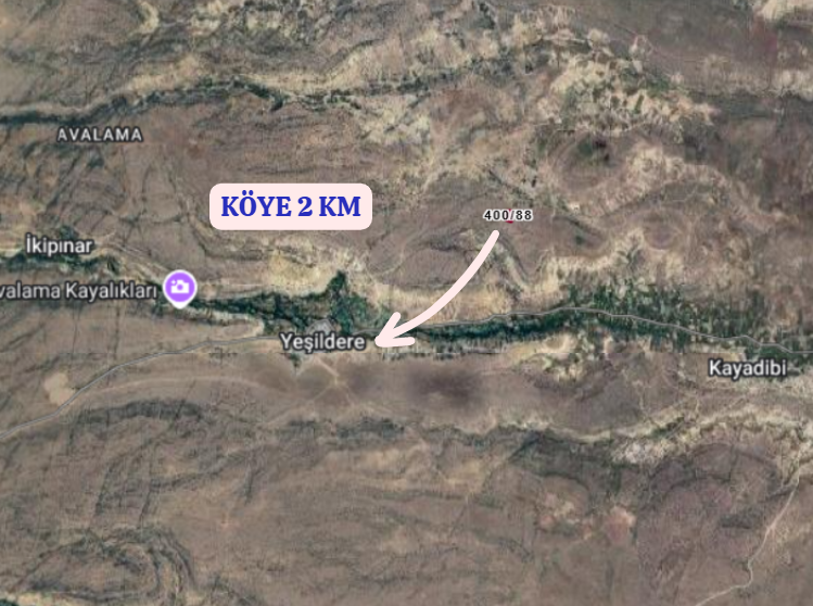 KONYA MERAM YEŞİLDERE  KÖYÜNDE 3.544  M² TARLA  SATILIKTIR - KONYA MERAM fotoğraf 4
