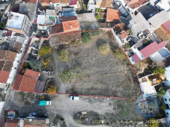 KUŞADASI CAMIATIK DE KONUT İMARLI 1369 M2 SATILIK ARSA - AYDIN KUŞADASI fotoğraf 2