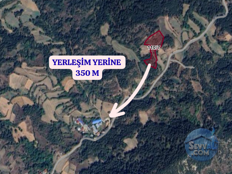 BOLU GÖYNÜK ÇAYLAK  KÖYÜNDE  8.247 M²  TARLA  SATILIKTIR - BOLU GÖYNÜK fotoğraf 4