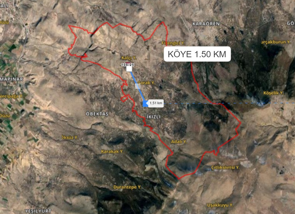KONYA EMİRGAZİ EKİZLİ KÖYÜ ’NDE  22.066  M² TARLA SATILIKTIR - KONYA EMİRGAZİ fotoğraf 4
