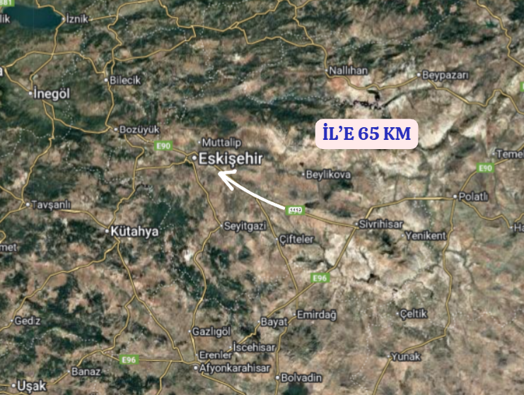 ESKİŞEHİR SİVRİHİSAR KAYMAZ   KÖYÜNDE 10.740  M²  TARLA SATILIKTIR - ESKİŞEHİR SİVRİHİSAR fotoğraf 6