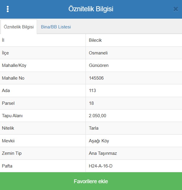 BİLECİK OSMANELİ GÜNÖREN  KÖYÜ’NDE 2.050 M² TARLA SATILIKTIR - BİLECİK OSMANELİ fotoğraf 7