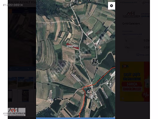 AYHAN HEPDİKER DEN SALMANLIDA ASVALT YOLA CEPHELİ 1.377m2 TARLA - SAKARYA ADAPAZARI fotoğraf 22