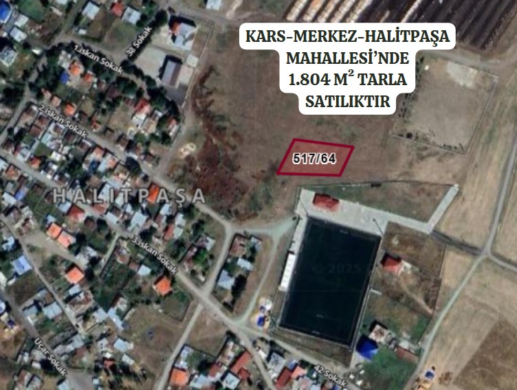 KARS MERKEZ HALİTPAŞA MAHALLESİ’NDE 1.804 M² TARLA SATILIKTIR - KARS MERKEZ fotoğraf 2