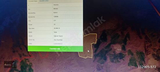 AKSARAY NOKTA EMLAKTAN KARGIN KÖYÜNDE ANA YOLA YAKIN SATILIK TAR - AKSARAY MERKEZ fotoğraf 3